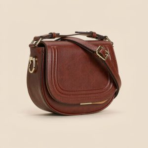 Juno Leather Saddle Bag Juno Leather Saddle Bag — Crossbody by Shuidu