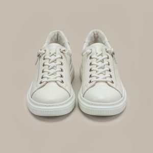 Mila Minimal Leather Sneaker Mila Minimal Leather Sneaker — Sneakers by Shuidu