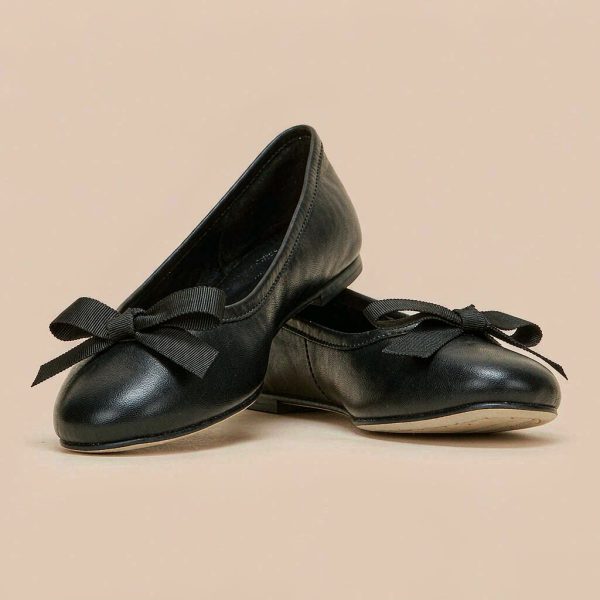 Nora Leather Ballet Flat Nora Leather Ballet Flat — Flats by Shuidu