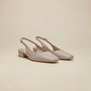 Rhea Square-Toe Slingback Rhea Square-Toe Slingback — Flats by Shuidu