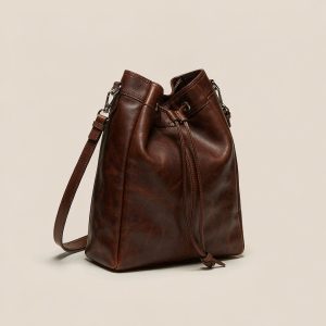 Thalia Leather Bucket Bag Thalia Leather Bucket Bag — Shoulder by Shuidu