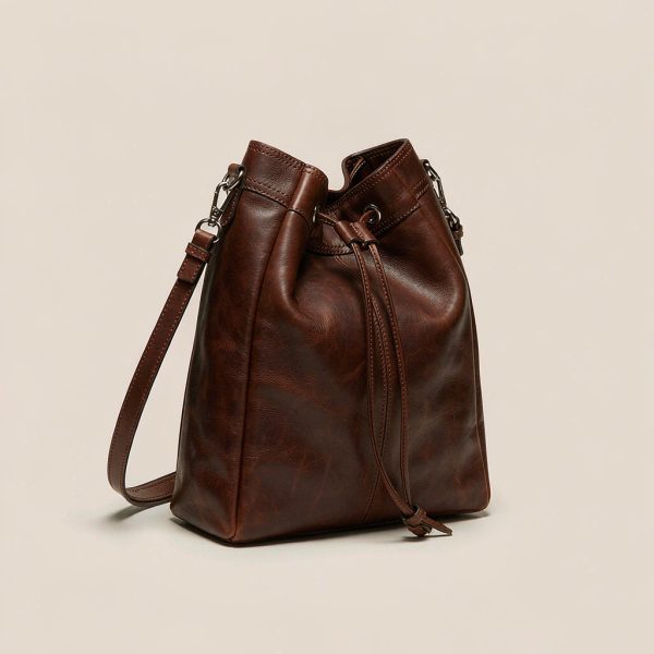 Thalia Leather Bucket Bag Thalia Leather Bucket Bag — Shoulder by Shuidu